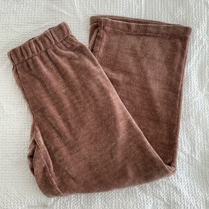 Old Navy Brown Ribbed Joggers